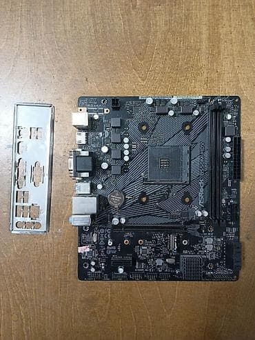 Материнская плата ASRock B550M-HDV (Micro-ATX) + заглушка I/O. почти — 1