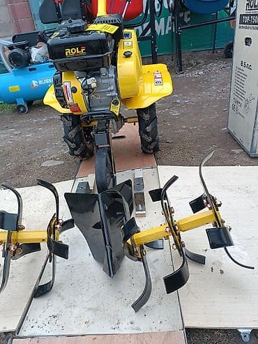 ручной окучник: Бензиновый культиватор ROLF TOP-750B, 8.5 л.с. - Мощный 4‑тактный — 5