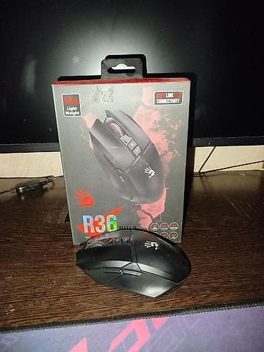 Игровая мышь A4Tech Bloody R36 - Беспроводная (2.4 ГГц), адаптер USB