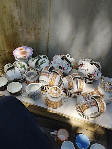 ярус посуда: Набор разной посуды для дома и дачи Состав: - Керамические и — 5