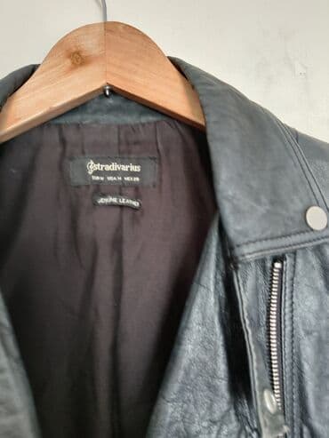 TagAZ: Бомбер утеплённый драп с кожаной отделкой б/у а отличном состоянии — 5