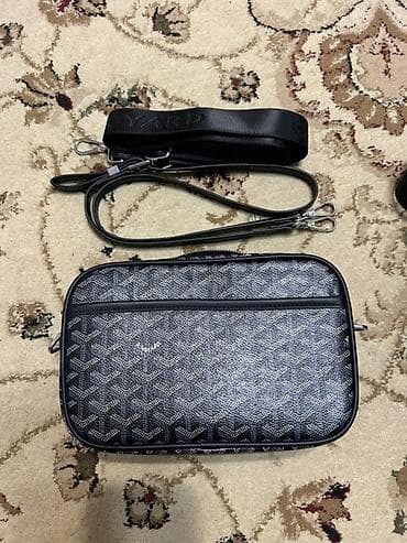 гоярд сумка: Классическая сумка, Турция, Материал: Комбинированный материал, Застежка на молнии, Мужские, Б/у — 1