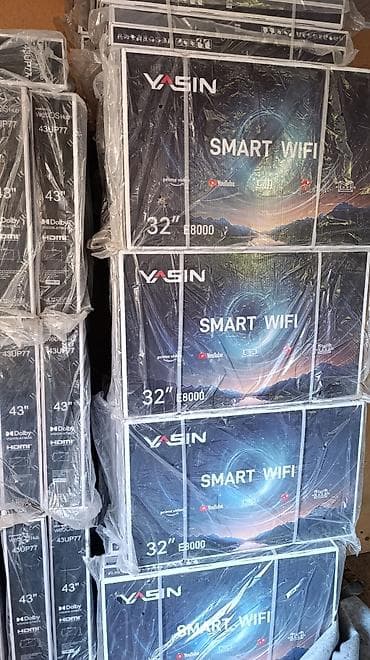 ТВ жана Видео: Смарт‑телевизор YASIN 32" - Диагональ: 32" - Платформа Smart TV с — 10
