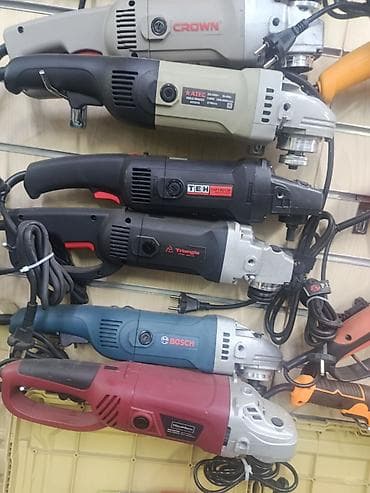 Углошлифовальные машины (болгарки) разных брендов и модификаций at lalafo.kg Углошлифовальные машины (болгарки) разных брендов и модификаций