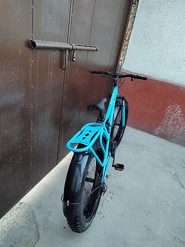 велосипед взрослый: Фэтбайк BONVI, ярко-голубая рама. подходит для города и села и для — 5