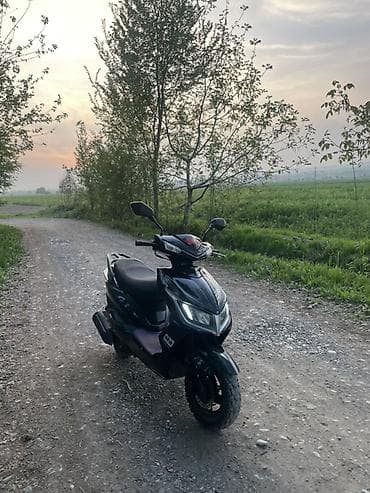 глушитель тюнинг: Скутер M8 (бензиновый)180 куб - Кузов спорт-класс с агрессивной — 3