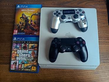xbox kinect: PlayStation 4 Slim (белая) Комплектация: - Консоль PS4 Slim белого — 1