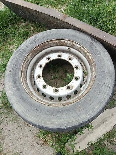 Колеса в сборе >385 / 40 / R 22,5, Пара, Грузовики/Автобусы, Железные, отверстий - 10