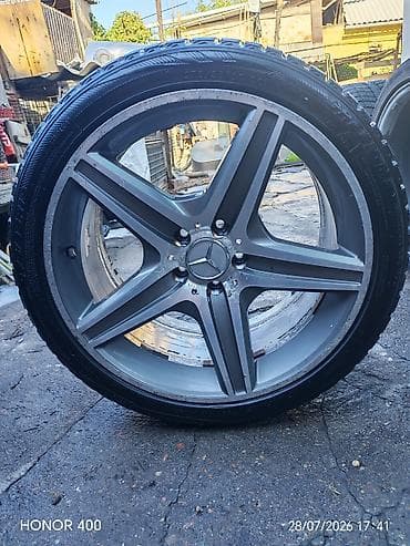 Унаа: Дөңгөлөктөр монтажда 275 / 35 / R 19, Кыш, Колдонулган, Комплект, Жеңил унаалар, Куйма, тешиктери - 5 — 5