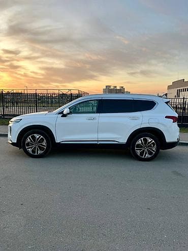 машины с кореи: Hyundai Santa Fe: 2019 г., 2 л, Автомат, Дизель, Кроссовер — 1