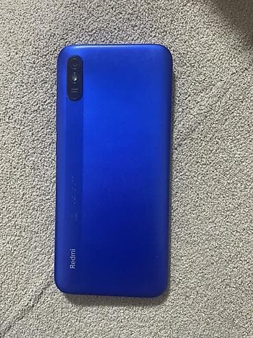 Redmi, Redmi 9A, Б/у, 32 ГБ, цвет - Синий, 2 SIM