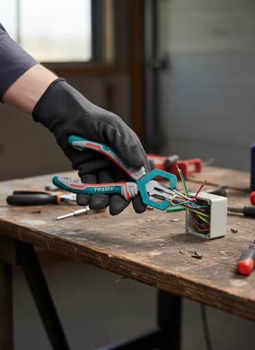 Строительный магазин "Хозмаг": Длинногубцы TOTAL - Брэнд: TOTAL (One-Stop Tools Station) -