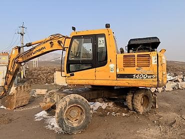 hyundai 140: Экскаватор, Hyundai, Колесный — 2