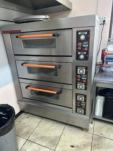 electric induction: Электрическая трёхкамерная печь для выпечки XYF-30ED - Тип — 1