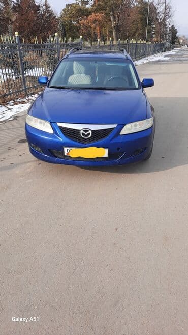 купить электромопед в бишкеке: Mazda 6: 2003 г., 1.8 л, Механика, Бензиновая, Универсал — 2