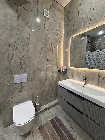 5: 3 комнаты, 92 м², Асанбай мкр Элитка, 13 этаж, Дизайнерский ремонт — 9