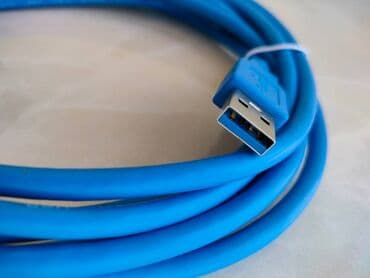 буфер обмен: USB 3.0 AM/BM кабель 2метра НОВЫЙ Скорость передачи данных 5Гбит/с ! — 4