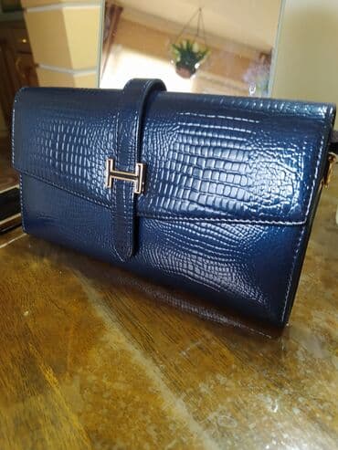 сумка для документов: Продаю шикарный кожаный клатч -кошелек-сумочка,шикарный — 1