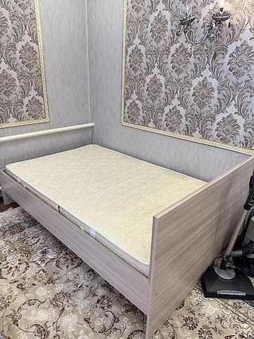 bunk bed: Односпальная кровать, Новый, С матрасом, длина - 200 см — 1