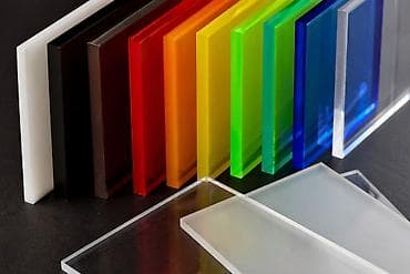 акриловый лист: Листовой акрил (оргстекло) — прозрачный, матовый и цветной — 1