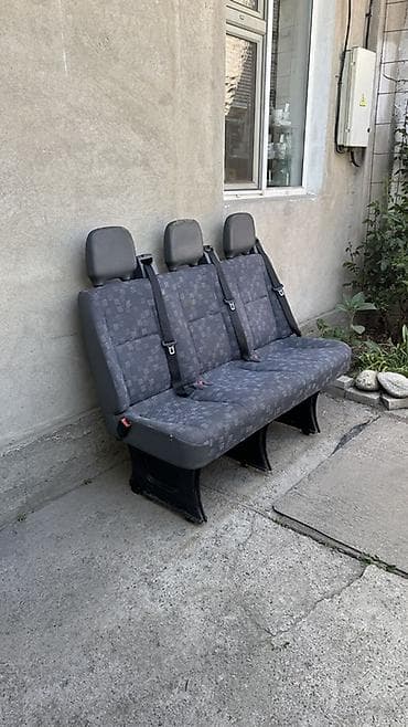 мужские джинсы на манжетах: Третий ряд сидений, Ткань, текстиль, Mercedes-Benz Б/у, Оригинал, Германия — 2