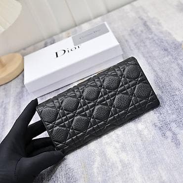 комтер: Кошелёк Dior, черный - Материал: натуральная кожа - Цвет — 4