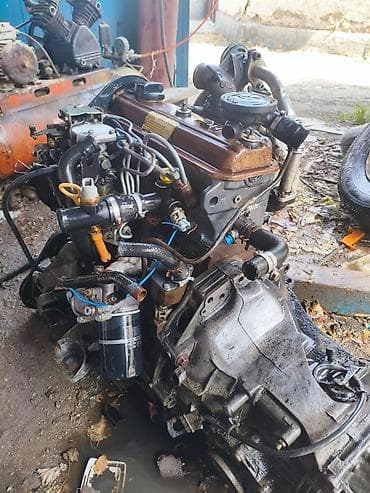 Дизельный турбированный двигатель в сборе с навесным и МКПП