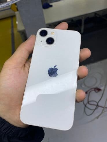 мониторы бишкек бу: IPhone 13, Б/у, 128 ГБ, Белый, Защитное стекло, Чехол, 87 % — 6