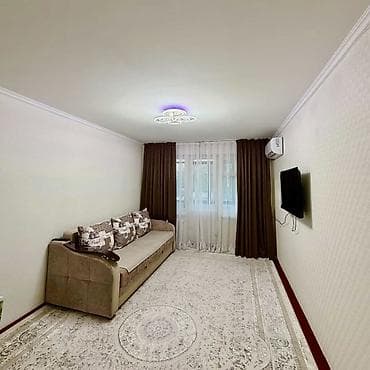 в районе кызыл аскер: Продаётся уютная 1-комнатная квартира в 10-м микрорайоне (улица Байтик — 1