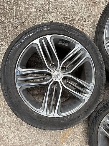 vossen diska: Колеса в сборе 245 / 45 / R 18, Всесезонная, Б/у, 1 шт, Легковые, Литые, отверстий - 5 — 1