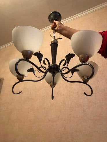 Люстра, 5 рожков at lalafo.kg Люстра, 5 рожков