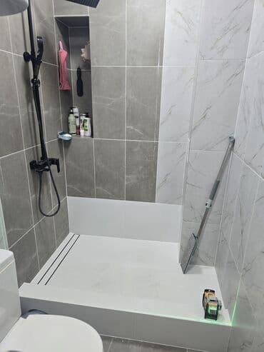 печать на наклейках: Укладка крупноформатного керамогранита и монтаж санузлов «под ключ» — 14