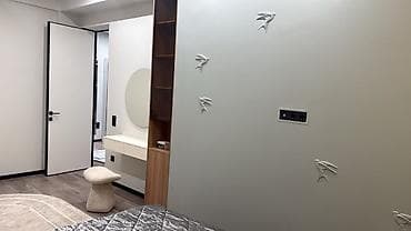 Батирлер: 2 бөлмө, 73 м², Асанбай мкр Элитка, 4 кабат, Дизайнердик оңдоо — 10