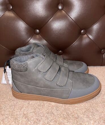 размер 28: Next серые и черно розовые ботинки Новые. Серые Размеры — 3