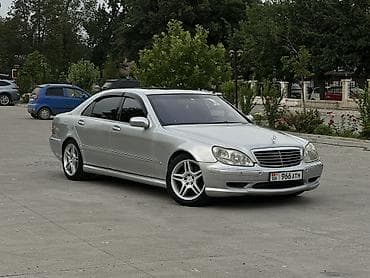 w22: Mercedes-Benz S-class AMG: 2002 г., 5.5 л, Автомат, Бензин, Седан — 4