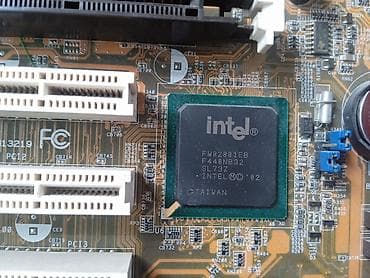 Настольные ПК и комплектующие: Материнская плата для ПК, Б/у, Asus, S478, ATX — 7