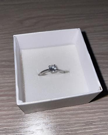 Кольцо, Проба 925, Женские, Циркон, Новый