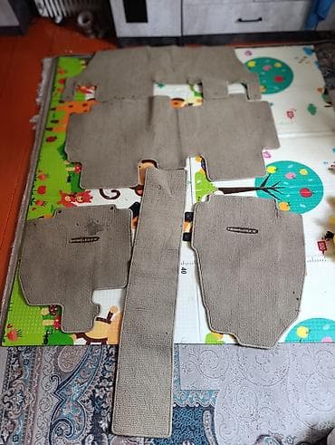 accord 2000: Родные Ворсовые Полики Для салона Honda, цвет - Бежевый, Б/у, Самовывоз — 1