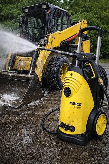 апарат для химчистки: Мойка высокого давления, Б/у, Karcher, Электрическая, Самовывоз, Бесплатная доставка, Платная доставка — 1