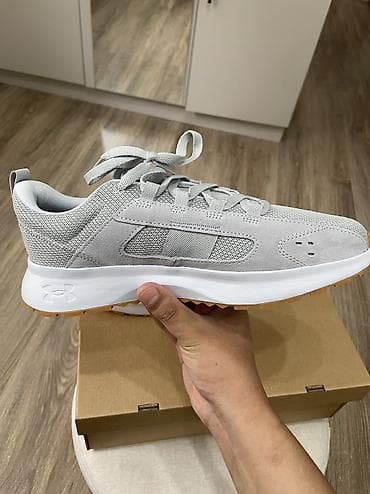 Мужская обувь: Мужские кроссовки, 42, 42.5, Under Armour, Новый, цвет - Серый, Самовывоз — 5