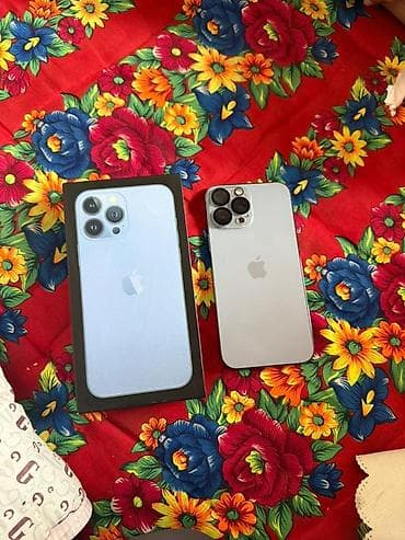 iphone 13 pro max китайский: IPhone 13 Pro Max, Б/у, 128 ГБ, Sierra Blue, Коробка, 90 % — 1