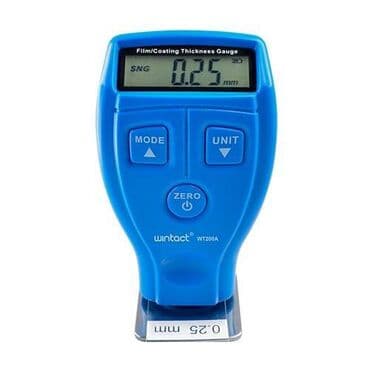 толшинамер авто: Толщиномер лакокрасочных покрытий fe/nfe, 0-1800мкм wintact wt200a — 1