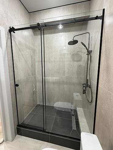 магнитный: Душевая Кабины из закалённого стекла на заказ. - Типы конструкций — 5