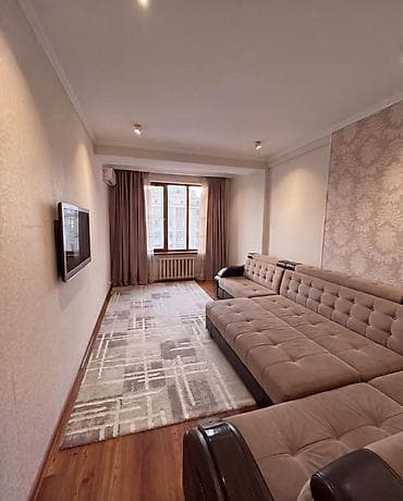 отдых исык ата: 1 комната, 43 м², 8 этаж, Евроремонт — 1