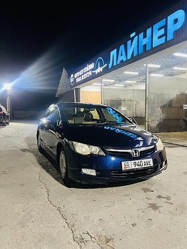 матом фит: Honda Civic: 2008 г., 1.3 л, Вариатор, Гибрид, Седан — 3
