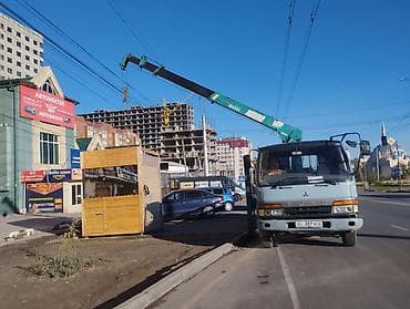 caterpillar: Манипулятор Услуга крана-манипулятора стрела 3тонна, 10метр борт — 1