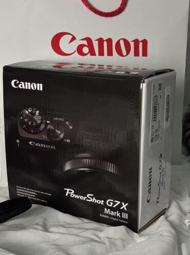 продам срочно: Canon G7X Mark III — легенда блогеров. Серый цвет. Состояние отличное — 6