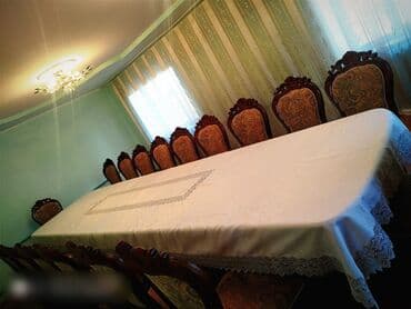 столы из нержавейки бу: Стол длина 5 метр. столду кичирейтсе болот. Стул 20 штук. Материал — 3