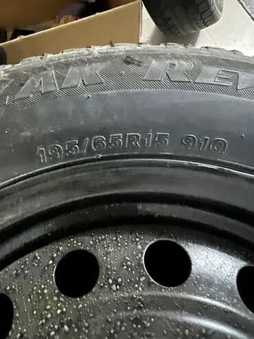 шины на ниву r15: Колеса в сборе 195 / 65 / R 15, Зима, Б/у, Комплект, Легковые, Железные, отверстий - 5 — 2