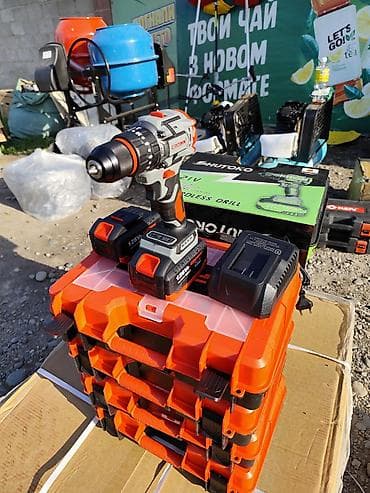 хранение: Аккумуляторная дрель‑шуруповёрт CROWN - Бесщеточный двигатель - — 2